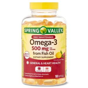 Omega-3 Fish Oil 1000mg